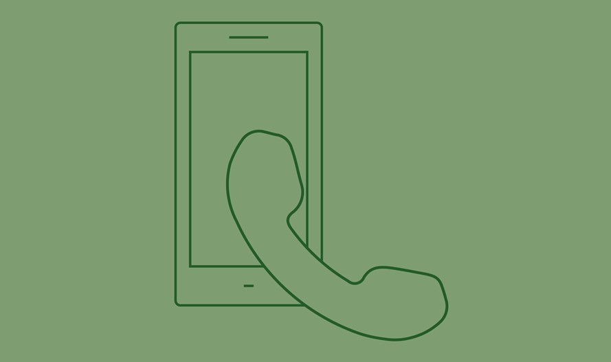 Teléfono celular gratis icono - Verde