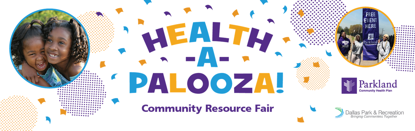 Health-A-Palooza Community Resource Fair event banner