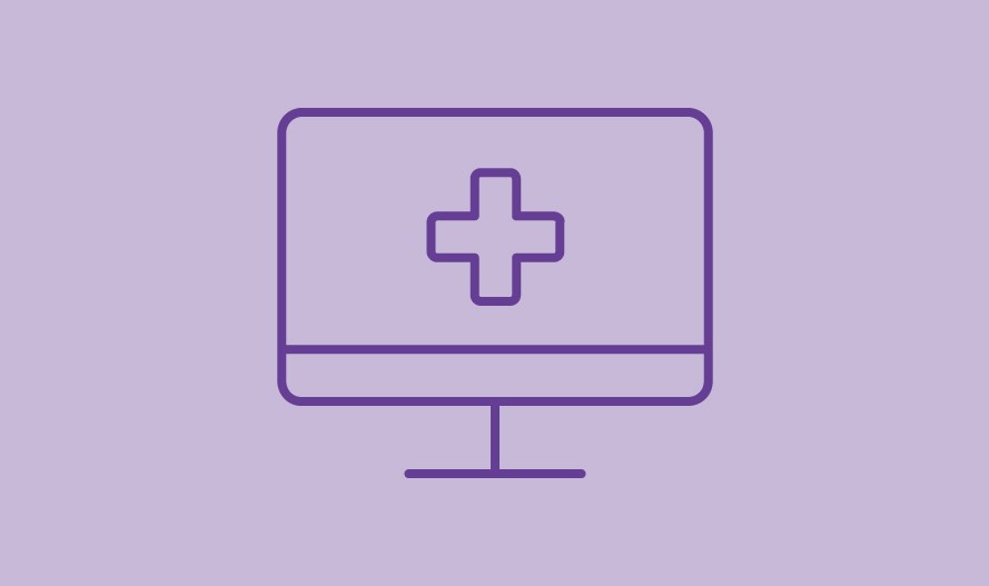 Registro en el portal de miembros icono - Morada