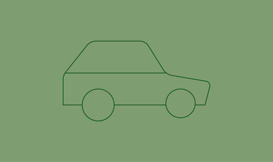 Transporte gratis icono - Verde